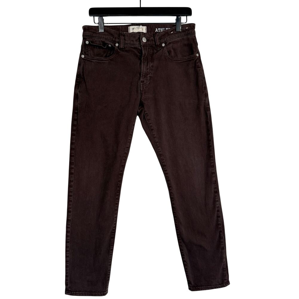 Madewell Mens Athletic Slim Jeans Brown - W30 L30 30x30